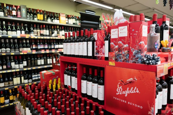 Retour en Chine gagnant pour Penfolds et les vins australiens