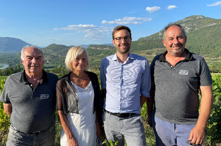 Thomas Senger s'approprie le domaine Eugène Carrel et fils