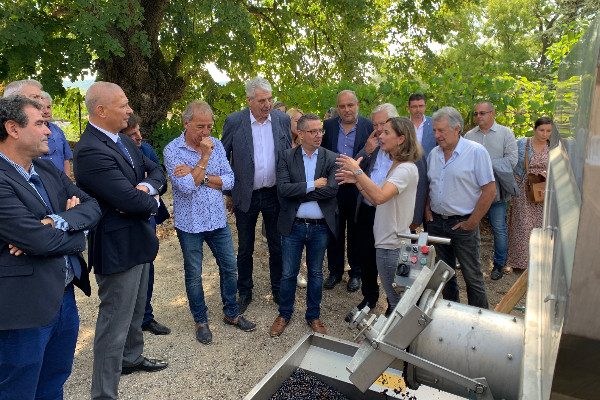 Appel à la retenue pour l’irrigation de la vigne