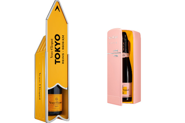 Les champagnes Veuve Clicquot verdissent leurs boîtiers iconiques