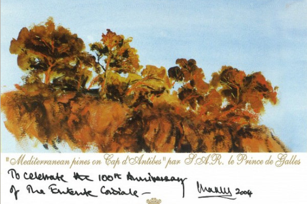 Quand l’étiquette du roi Charles III était celle du château Mouton Rothschild