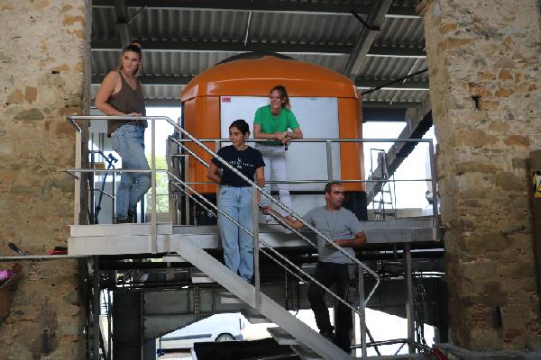  Réception de vendange, une aire au top pour les rosés et les salariés