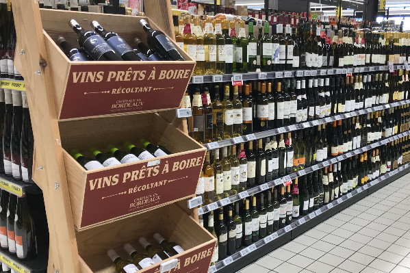 L’assortiment vin tombe en dessous de 1 000 références en hypermarché