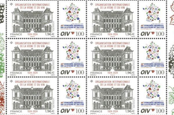 100 ans bien timbrés pour l’ONU du vin