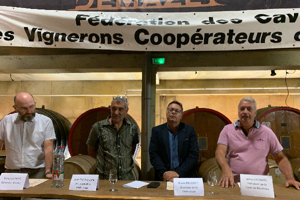 Les caves du Vaucluse appellent à rejoindre leur grève administrative