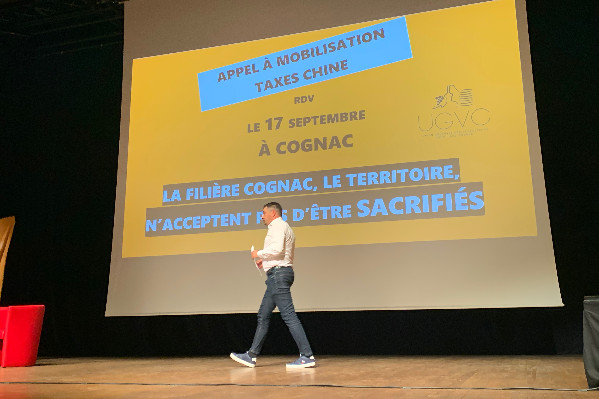 Les vignerons de Cognac manifestent leur 'forte colère' ce 17 septembre