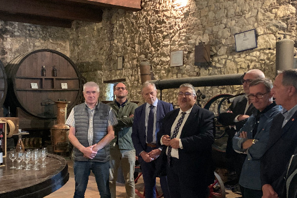 'Apporter de l’eau, mais surtout une raison d’espérer !' à un vignoble désemparé