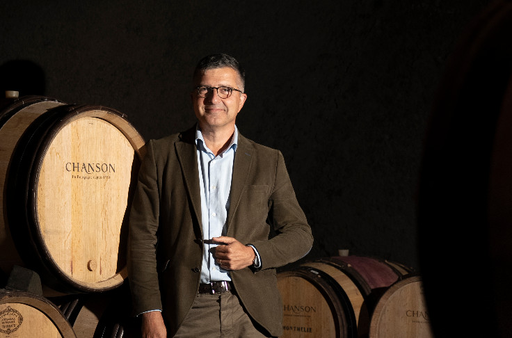 Thierry Berger dirige le domaine Chanson (groupe Bollinger)