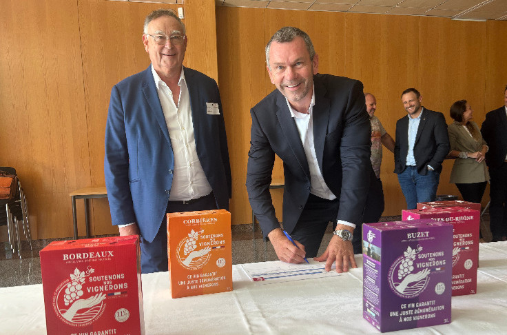 Intermarché veut réduire les vins étrangers et augmenter les revenus des vignerons français