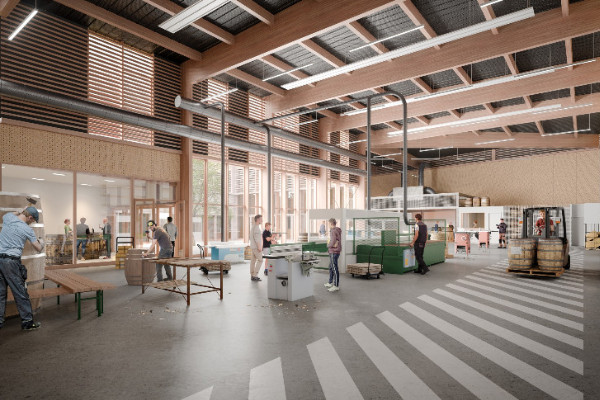 €6.2 million invested in the cooperage of the future and first large-format-vessel education centre