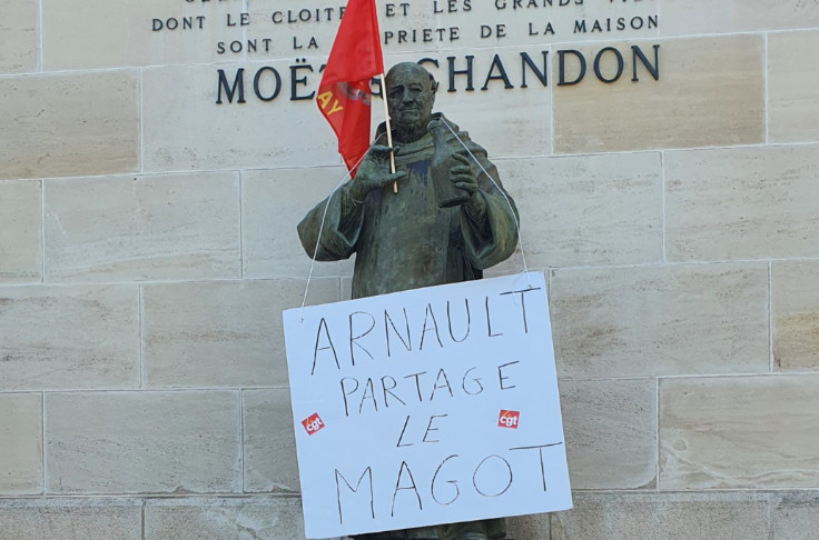 La CGT et ses demandes de revalorisation salariale s’invitent aux fêtes des vins de Champagne   