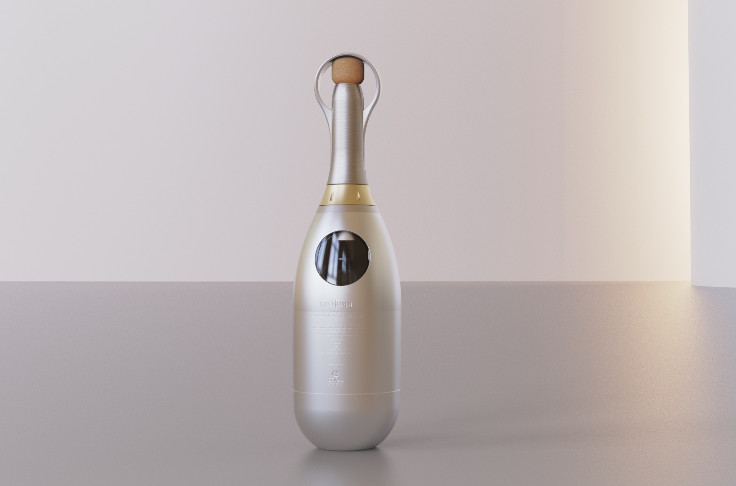 A Champagne designed to be drunk in space