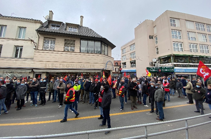La CGT Champagne poursuit sa grève