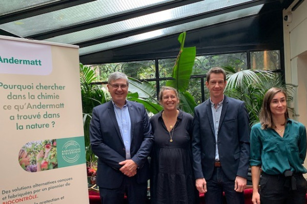 'Percée remarquée' d’Andermatt France sur le marché du biocontrôle vigne