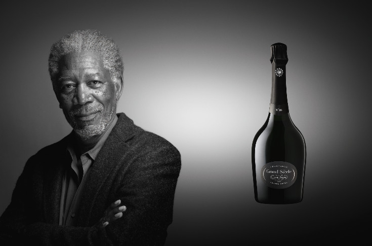 Morgan Freeman becomes the brand ambassador for Laurent-Perrier Champagnes (outside France)