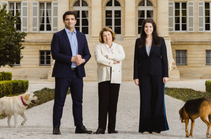 La reine du château Margaux cède les rênes à ses enfants