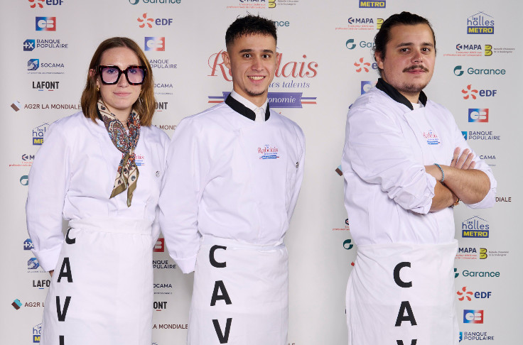 3 jeunes cavistes distingués par le Rabelais des jeunes talents de la gastronomie