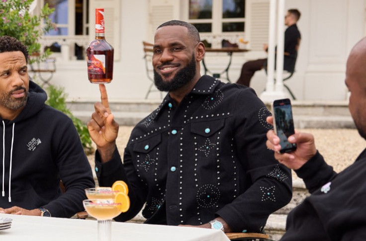LeBron James drops some dimes for Hennessy Cognacs LeBron James drops some dimes for Hennessy Cognacs
