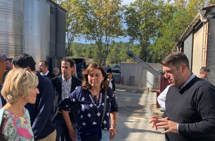 Carole Delga ne lâche pas Sud de France pour les étiquettes de vin
