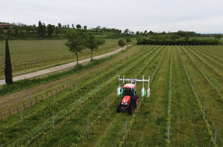 Kubota soutient UV Boosting dans la protection du vignoble