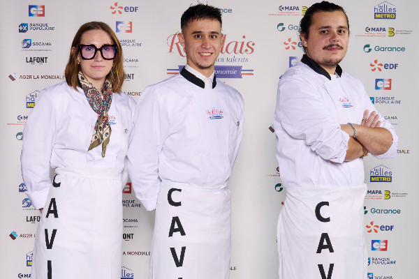 3 jeunes cavistes distingués par le Rabelais des jeunes talents de la gastronomie