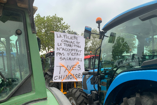 L’Europe et la France exposent Cognac aux taxes chinoises