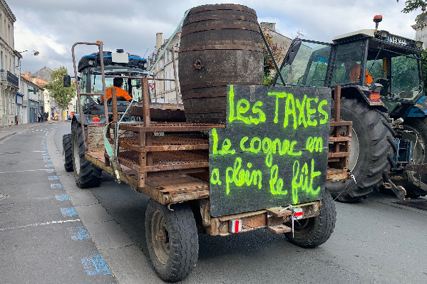 La Chine surtaxe cognacs et armagnacs de 34,8 % dès vendredi