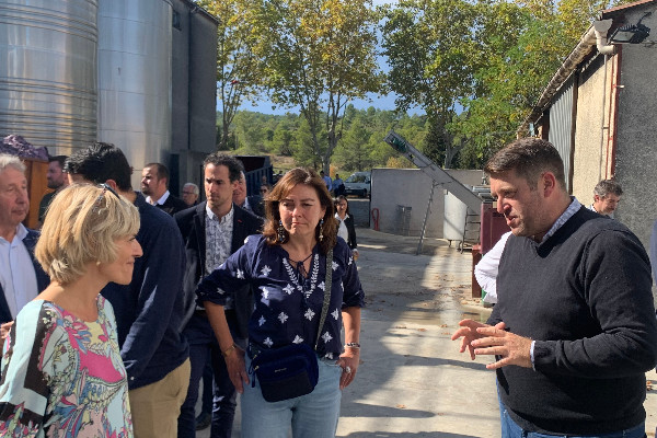 Carole Delga ne lâche pas Sud de France pour les étiquettes de vin