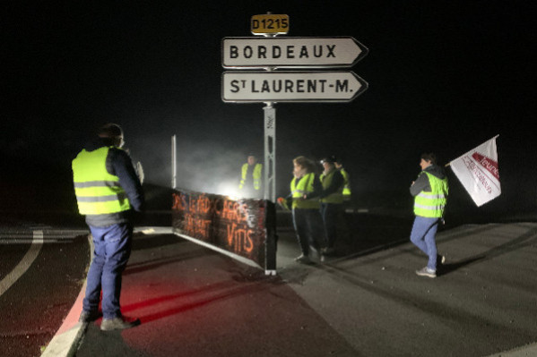 Les revendications vigneronnes ne veulent plus tourner en rond-point