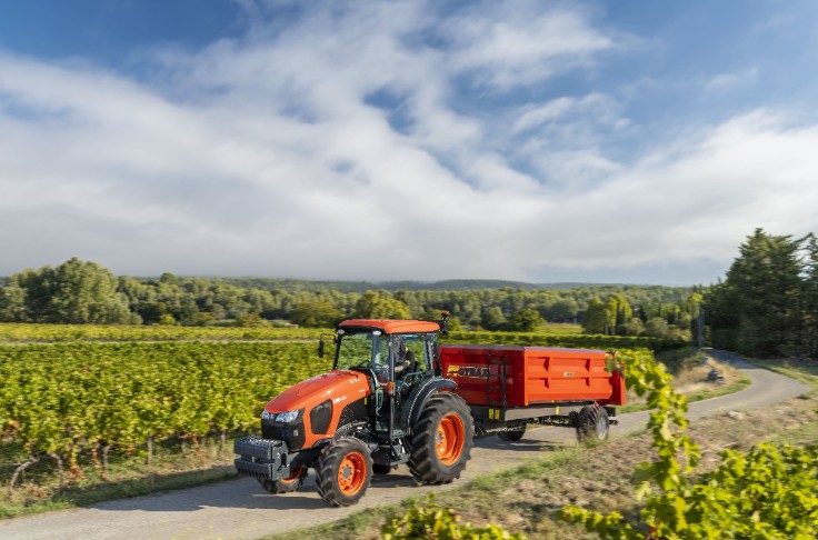 Kubota met sur orbite son nouveau tracteur M 5002 Narrow