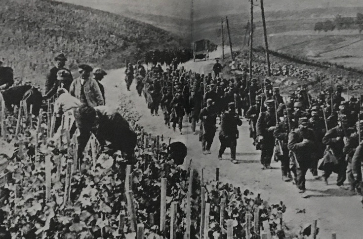 Marne 1914, champ’ de ruine laissé par la soif de conquête allemande