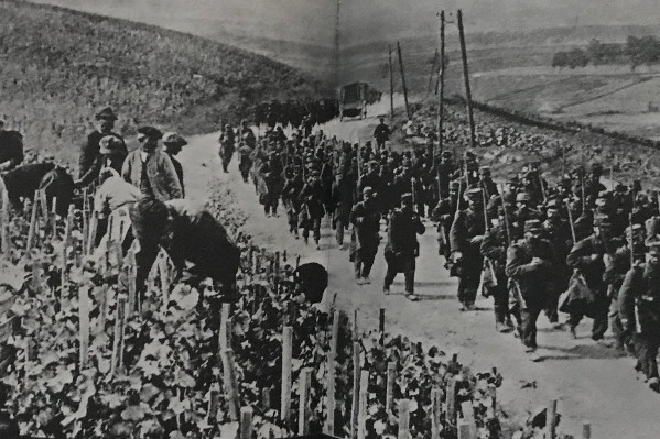 Marne 1914, champ’ de ruine laissé par la soif de conquête allemande