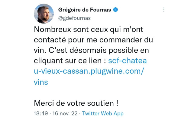 Un député n’a pas le droit de promouvoir son vin (ni de prononcer des propos à teneur raciste)