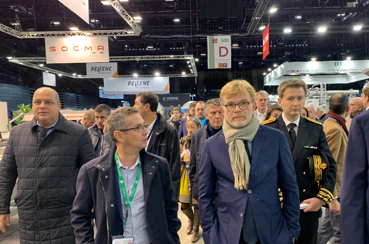 Marc Fesneau écoute et rassure la filière vin au Sitevi