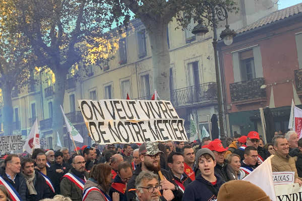 60 millions € demandés pour que le vignoble passe l’année et les suivantes