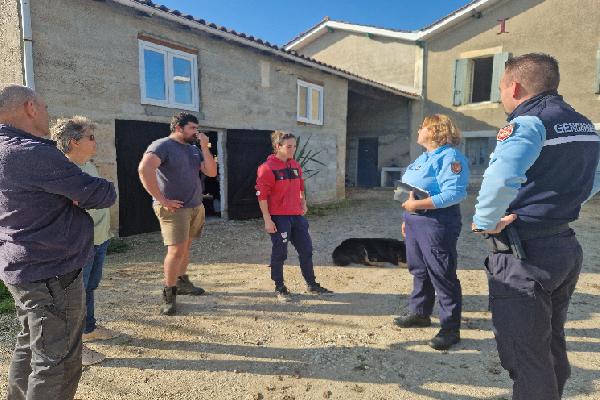 Comment les gendarmes aident les vignerons à prévenir les vols