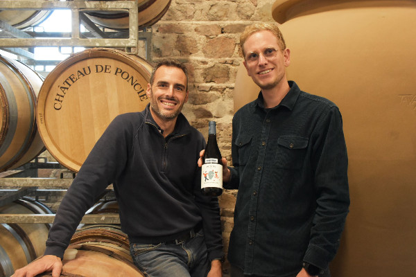 Un beaujolais nouveau élevé en amphore