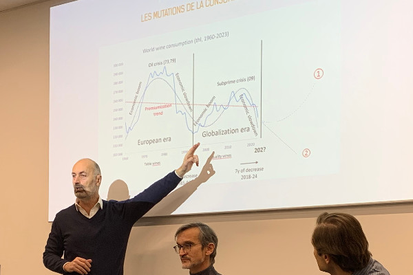 Gardez foi, 'ça ira mieux demain pour les ventes de vin'