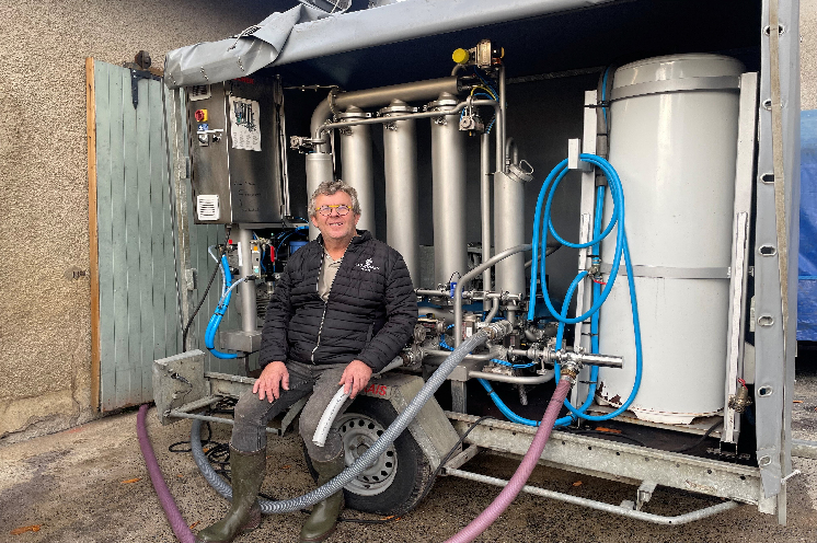 Bien moins cher que la prestation, le filtre tangentiel s’impose en Cuma