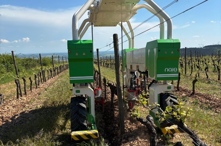 Reprise et redimensionnement de Naïo, pionnier de la robotique viticole