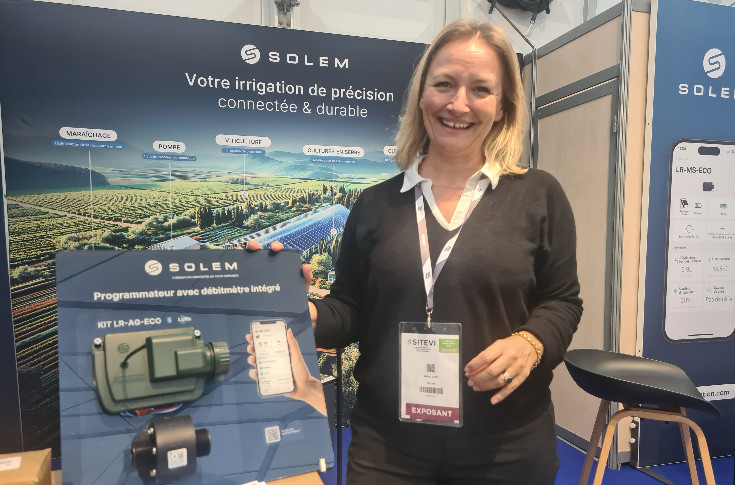 Irrigation goutte à goutte : une pluie de nouveautés au Sitevi