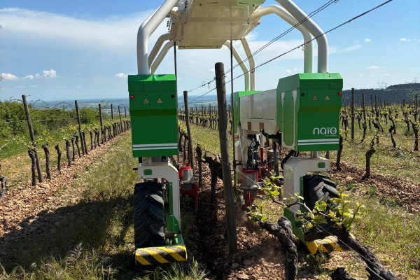 Reprise et redimensionnement de Naïo, pionnier de la robotique viticole