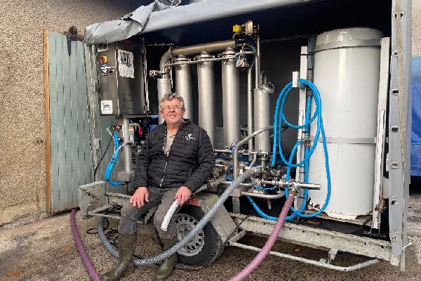 Bien moins cher que la prestation, le filtre tangentiel s’impose en Cuma