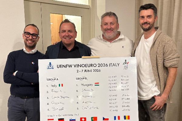 La France aura son équipe de foot des pros du vin pour le Vino Euro 2026 en Toscane
