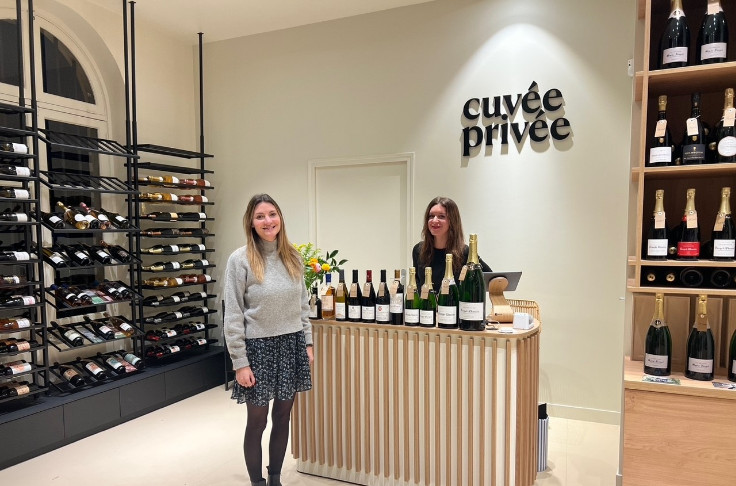 Cuvée Privée ouvre une cave à vins à Paris