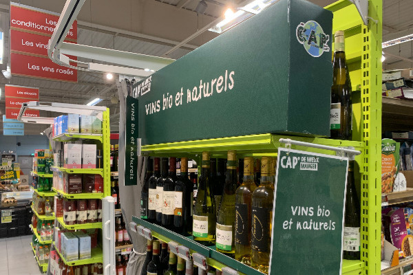 Peur sur les volumes de vins bio