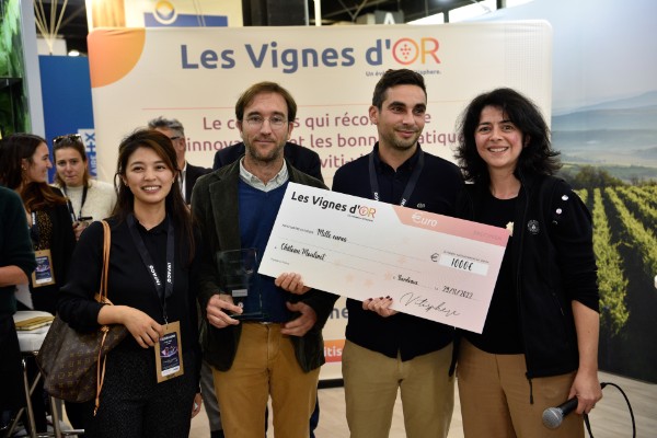 Le château Moulinet primé pour l’utilisation des rafles en vinification