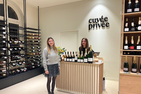 Cuvée Privée ouvre une cave à vins à Paris