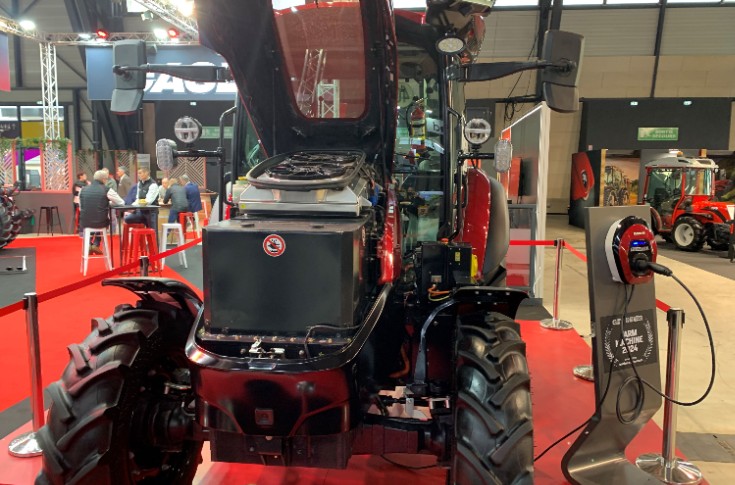 Les alternatives de tracteurs vignerons au GNR se bousculent au Sitevi