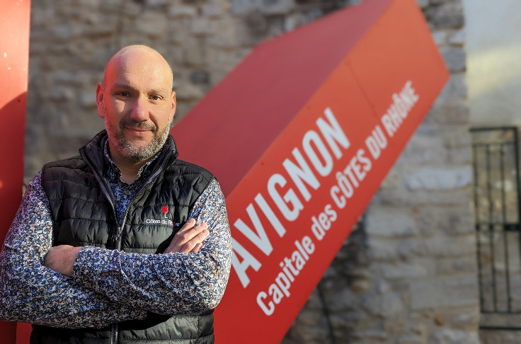 Damien Gilles est le nouveau président du syndicat des vignerons des côtes du Rhône